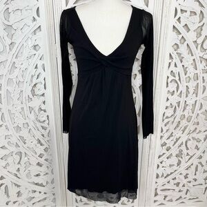 Weston Wear Mesh Black Dress